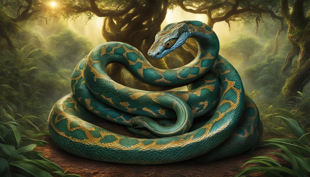Histoire de serpent : Le reptile dans les mythes