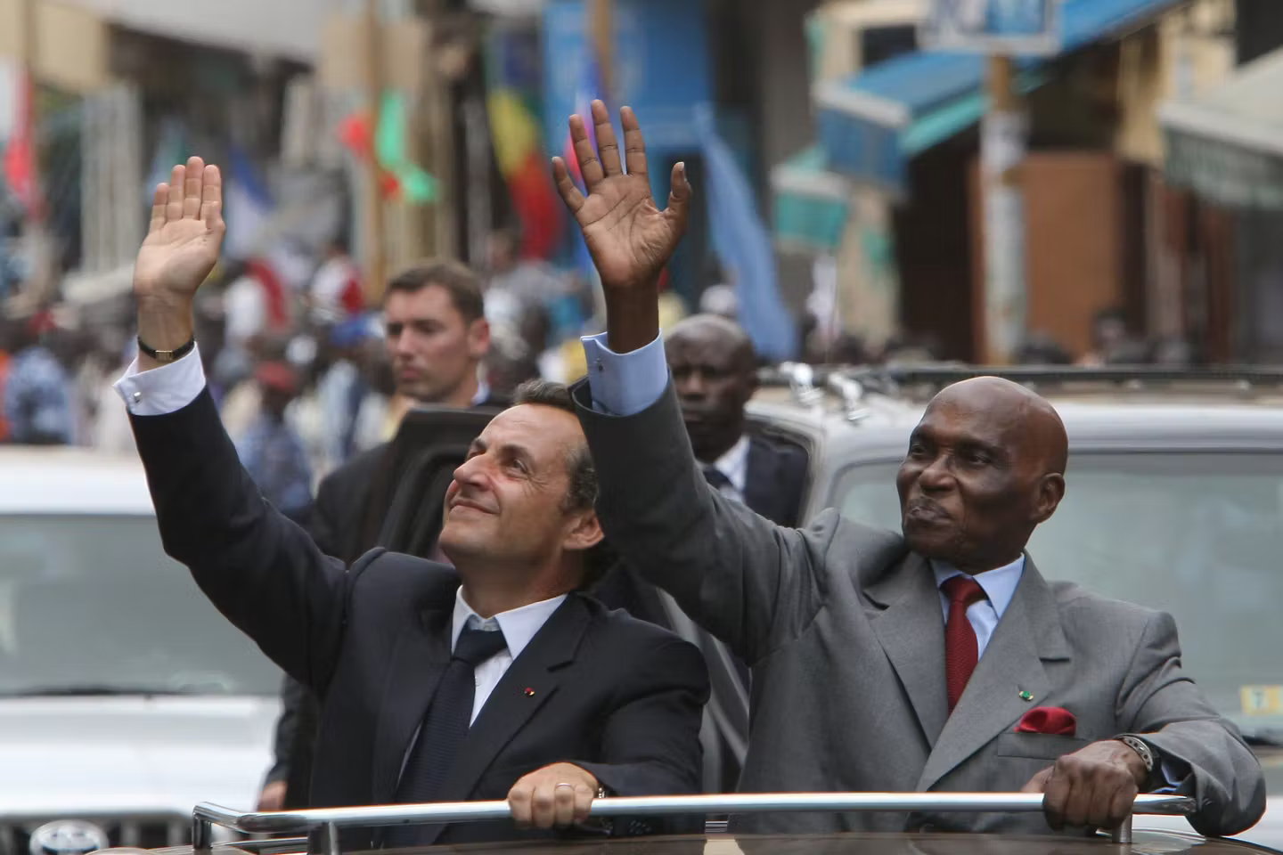 Sarkozy et abdoulaye wade